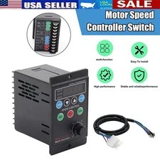 3A 120W AC 110V Digital Motor Speed Control MCU Controller Target Value Settable
