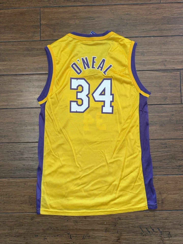 Champion Los Angeles Lakers Shaquille O'Neal Vintage Jersey, size Youth L - Image 2 of 4
