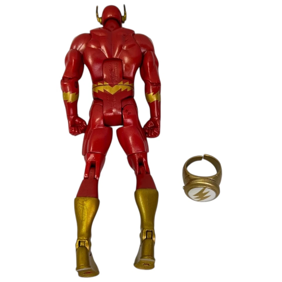 Figura Mattel 2013 DC Universe Signature Collection The Flash Wally West con anillo Foto 4 de 4