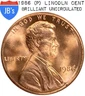 1986 (P) Lincoln Memorial Cent Penny 1c - BRILLIANT UNCIRCULATED (BU)