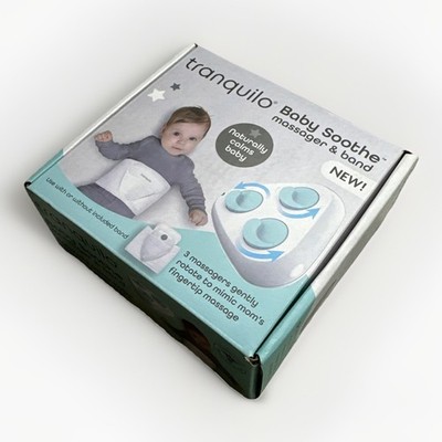 Tranquilo Baby Soothe Massager & Band - Naturally Calms Baby New, Sealed