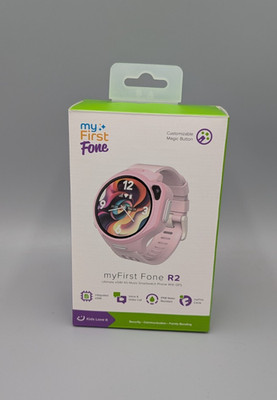 My First Fone R2 Smartwatch Handy GPS Musik Kamera Uhr Fitness Tracker Pink
