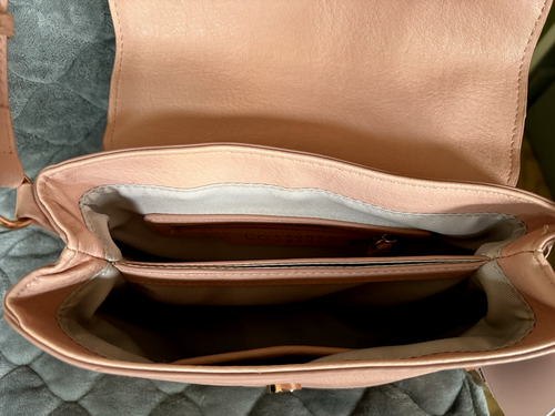Borsa a tracolla donna LC LAUREN CONRAD/KOHLS nuova con etichette ferramenta oro rosa - Foto 5 di 5