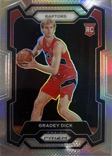 2023-24 Panini Prizm Silver Prizm Gradey Dick #134 RC