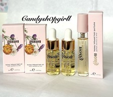 NEW 3PC Gisou Honey Infused Hair Perfume Spray 4ml  Hair Oil 3ml