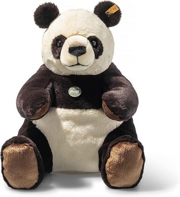 Steiff 067877 Pandi Großer Panda schwarz-creme Plüschbär