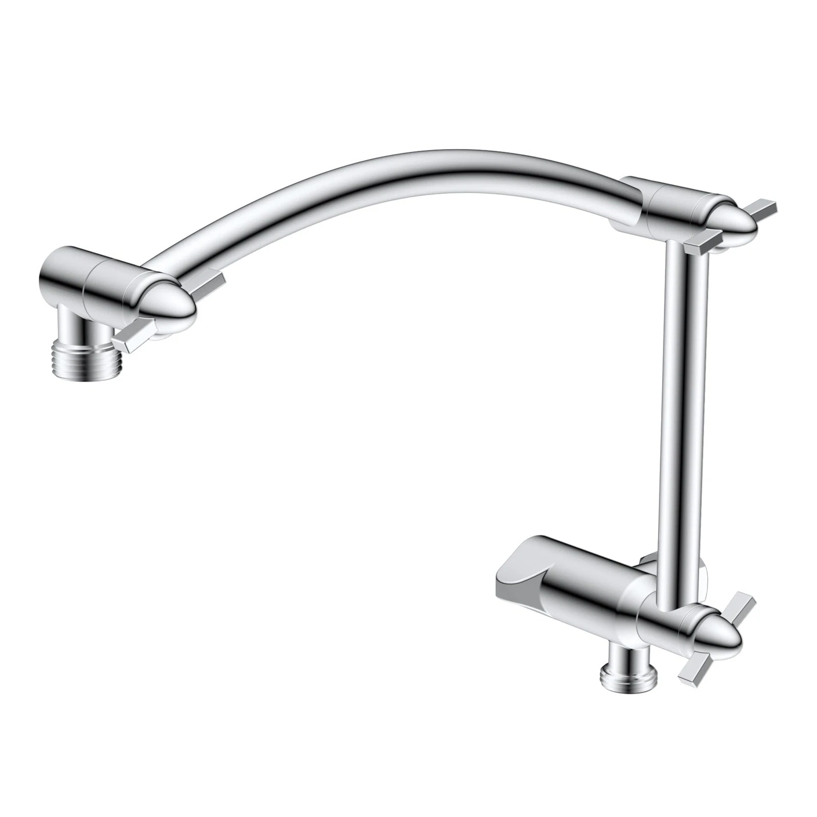 Hibbent Metal 16'' Shower Head Extension Arm with 3way Diverter Valve, Brass ...
Opens in a new wind