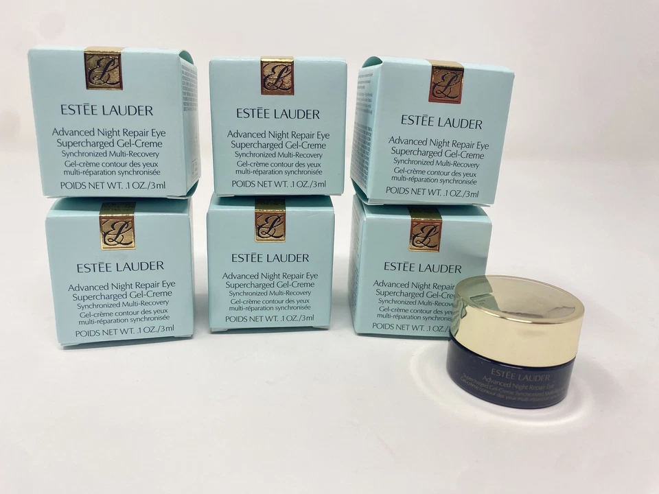 Estee Lauder Advanced Night Repair Eye Supercharged Gel Creme New w Box 3ml 6pac - Image 2 of 2