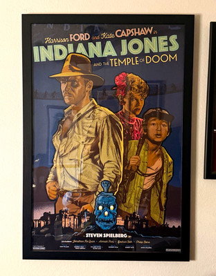 Indiana Jones and the Temple of Doom JACK DURIEUX Print 92/100 **RARE**
