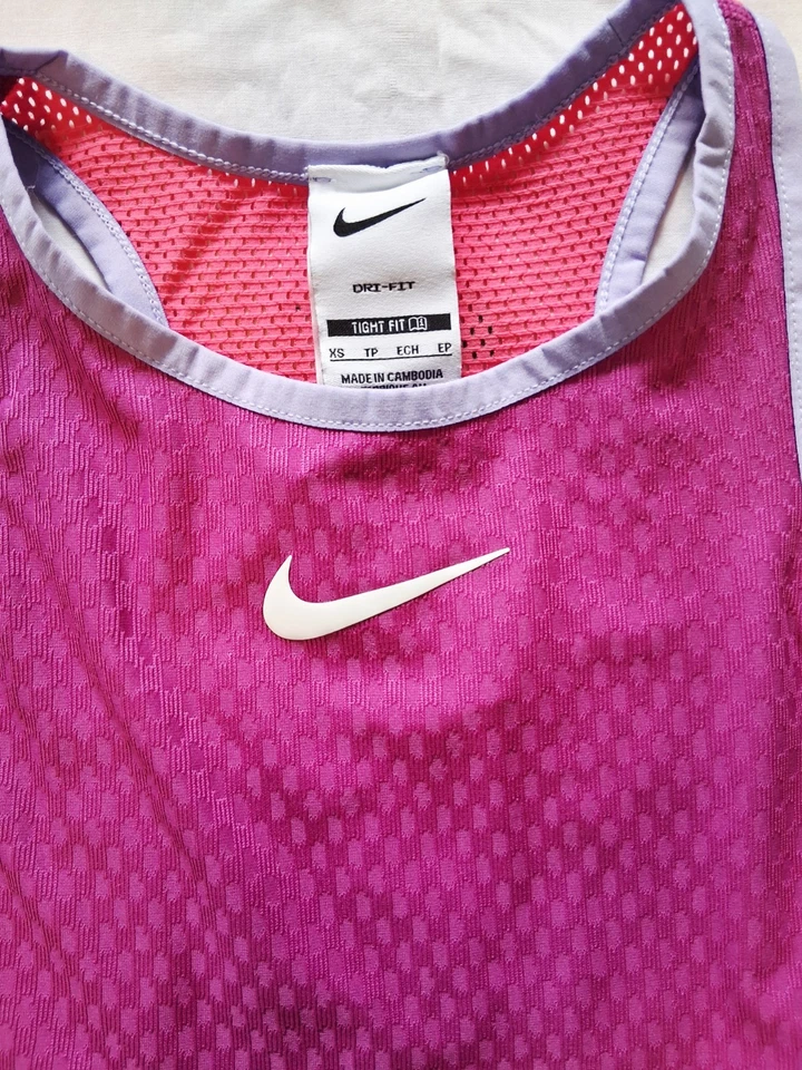 Vestido de tenis Nike Court NY SLAM DRI-FIT FQ2129-518 para mujer talla XS Foto 2 de 4