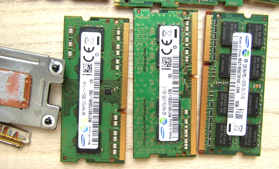 LOTE Laptop RAM Lote DDR3 DDR3L 2GB 4GB 8GB Módulos Mixtos, Samsung Hynix Crucial Foto 4 de 4