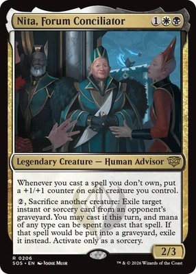 4x Nita Forum Concillator - Secrets of Strixhaven - MtG - NM!