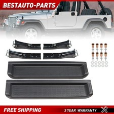 For 2001-2006 Jeep Wrangler Tj Unlimited Step Nerf Bar Running Board Pair Side For 2001-2006 Jeep Wrangler Tj Unlimited Step Nerf Bar Running Board Pair Side