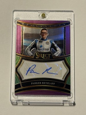 2025 Panini Select Racing Signatures Parker Retzlaff Auto #S-PRZ NASCAR 42/49