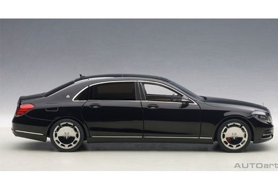 MERCEDES Maybach S Class S600 Black 1/18 Model Car by Autoart