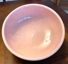 McCoy USA 6' Ceramic Pottery Pink Speckled Bowl