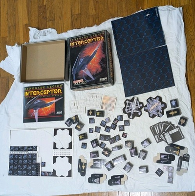 #ad #ad Renegade Legion: Interceptor Boxed Game FASA 1989 $29.95
