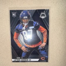 Panini 2025 Mosaic Luther Burden III Rookie #383 Chicago Bears Football Card