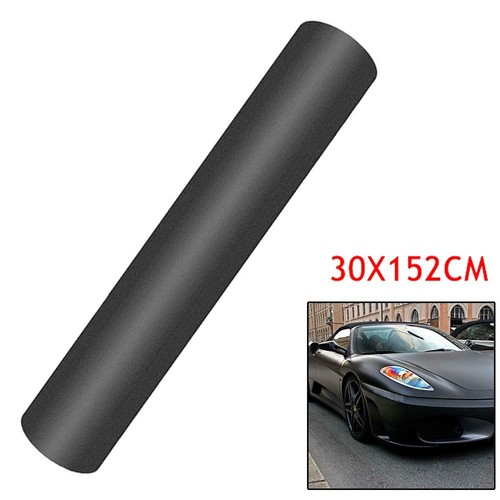 Practical Brand New Car Film 1x Flat 1pcs 30*152CM Auto Black Body Car ...