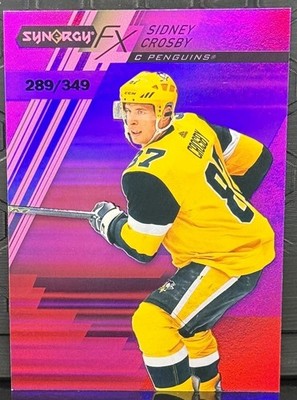 2020-21 Upper Deck Synergy FX-5 Sidney Crosby Synergy FX Purple #289/349