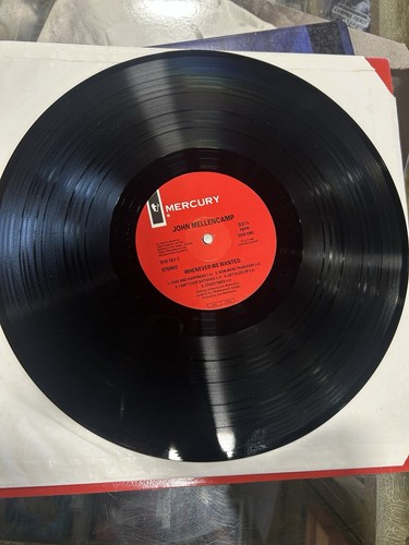 John Mellencamp Whenever We Wanted 1991 EU LP 510 151-1 Excellent Condition - Foto 4 di 4
