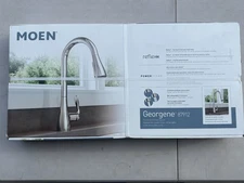 Moen Georgene One-Handle High Arc Pulldown Kitchen Faucet 87912 Chrome