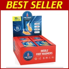 Mega Pack Insole Foot Warmers - 32 Pairs