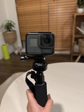 GoPro Hero6 Action Camera Body with Touch Screen, 3 Batteries  Hand Grip