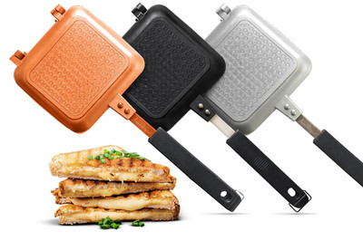 Camping Panini & Toastbrot Sandwichmaker Antihaft Presse von Jean-Patrique