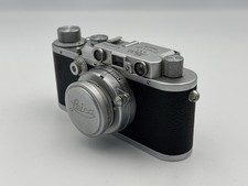 LEICA IIIA RANGEFINDER CAMERA with Leitz Summar 50mm f2 lens, CLA  d