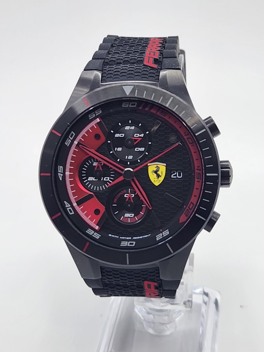 Ferrari Red Rev Evo Men's Watch Chronograph Watch SF.25.1.34.0174