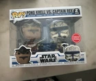 Funko Pop! Star Wars Pong Krell vs Captain Rex 2-Pack GameStop Exclusive
