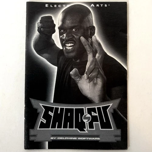 Shaq Fu Sega Genesis Instruction Booklet Manual Only Vintage 1994 Original OEM