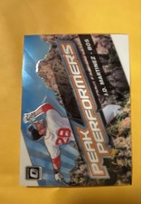 2019 Panini Donruss Optic - Peak Performers J.D. Martinez #PP-9