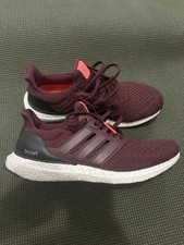 adidas UltraBoost 1.0 Limited Burgundy Primeknit Lace-Up Cushioned AF5836
