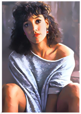 FLASHDANCE * Custom ACEO * Novelty * TV & MOVIE * Art Card * ATC