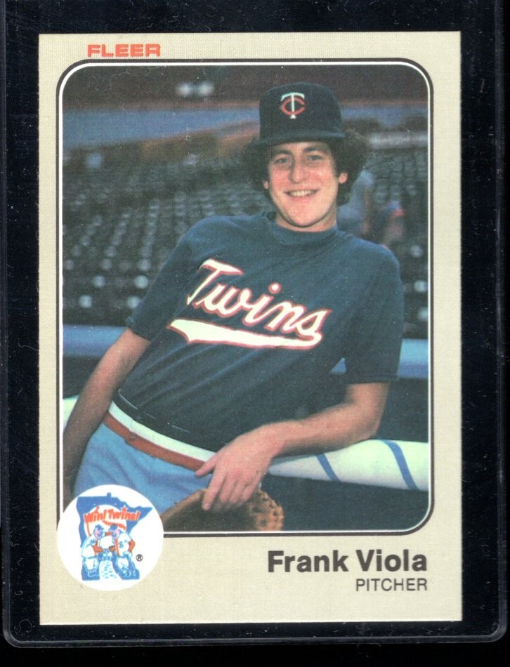 1983 Fleer #625 Frank Viola Rookie NM-MT, Free Shipping 