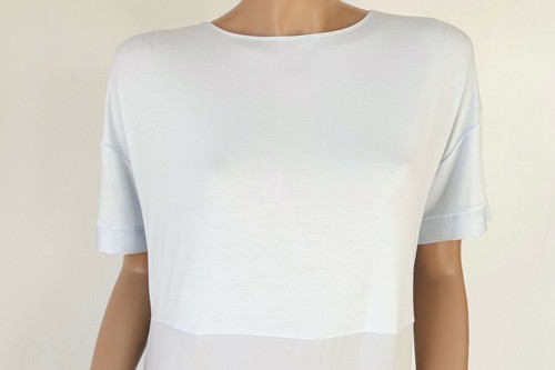 Camisón de noche Triumph Modern Flair NDK SSL manga corta azul claro NUEVO con etiqueta - Imagen 2 de 5