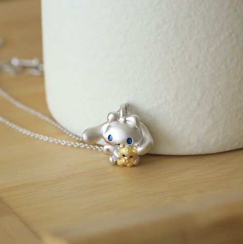 Cinnamoroll 925 Sterling Silver Necklace Pendant Accessory Valentine's Day Gift - Picture 4 of 7