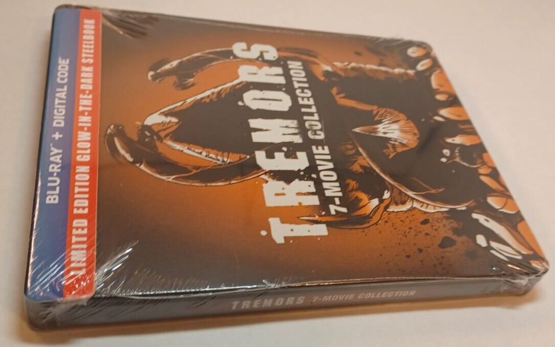 Tremors Steelbook 7-movie Collection (Blu-ray) NEW- Box Shipping