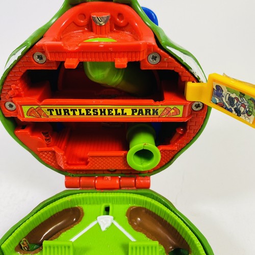 Mini Mutants Raphael's Baseball Playset TNMT 1994 Playmates - unvollständig Vintage - Bild 11 von 12