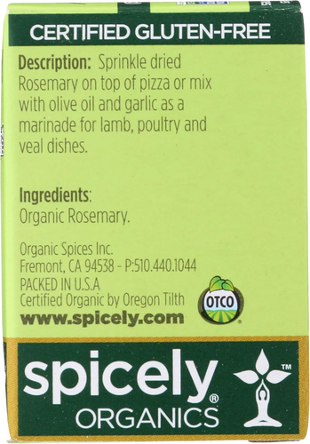 Organic Rosemary Whole - Compact - Picture 6 of 7