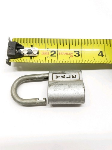 Candado marca Yale, antiguo, cerrajero vintage - Imagen 4 de 6