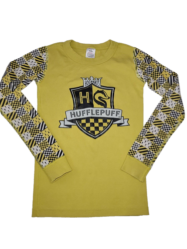 Hanna Andersson Harry Potter Hufflepuff Pajamas size 140 (10) long johns - Picture 2 of 3
