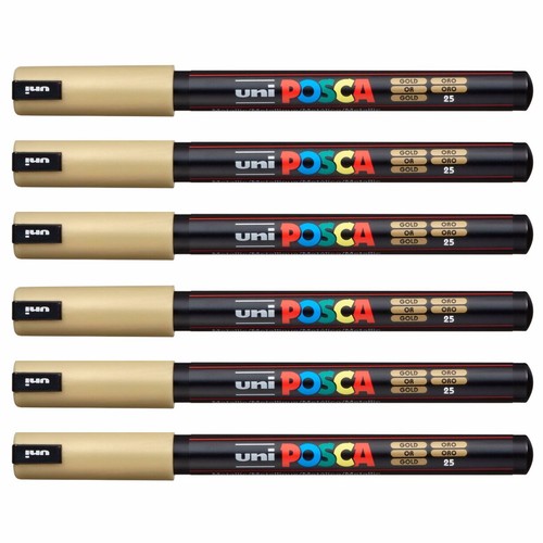 Uni POSCA Marker PC-1MR - Sortiment mit 21 Farben (NEU 2021) - 4 kaufen, 3 bezahlen! - Bild 9 von 60