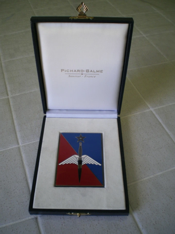 13 RDP MEDAILLE DE TABLE BFST FORCES SPECIALES TERRE AVEC COFFRET - Photo 1/1