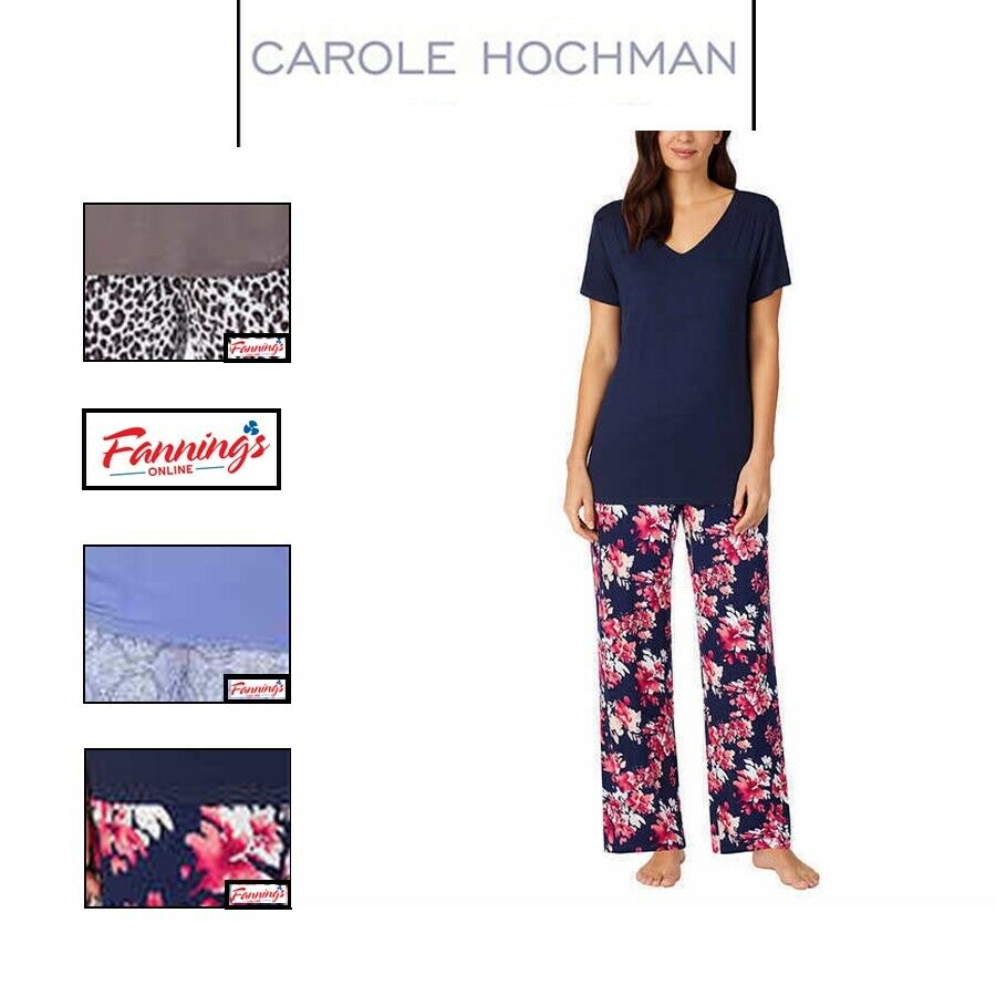 Midnight by Carole Hochman, Intimates & Sleepwear, Carole Hochman Size Xs  Cotton Pajamas 4 Piece