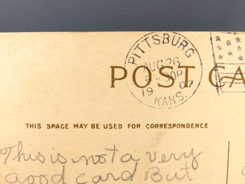 Traje de baño de colección postal firmado por artista H KING PALM BEACH GIRL WILCOX 1907 - Imagen 7 de 8