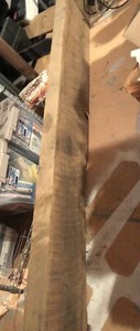 Wood Beam Great For Making Mantel or Shelves 8' 3" Long