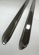 Pair (2) Front Fender Stainless Trim Moldings Strips for 1953-1954 Chevrolet Car